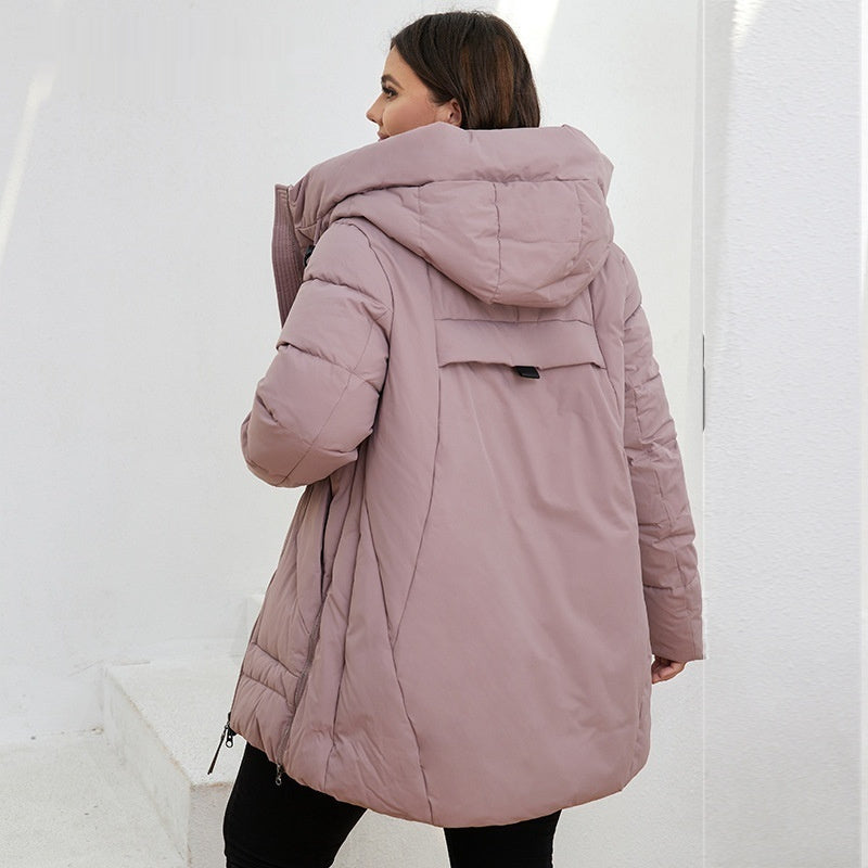 Cotton-padded winter jacket