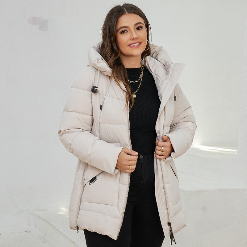 Cotton-padded winter jacket