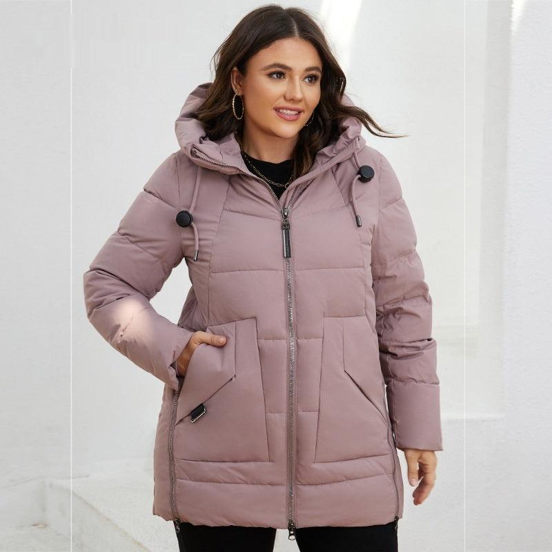 Cotton-padded winter jacket